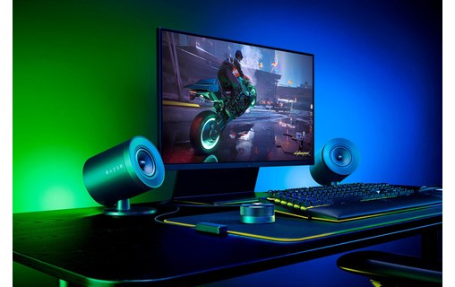 Enceinte PC Razer Nommo V2 Pro, Noire - Bluetooth