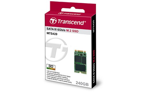 Transcend 420S 240 Go - SSD M.2 SATA 3D NAND