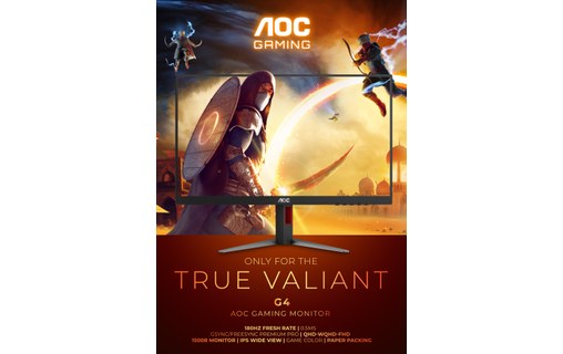 Écran Gaming Incurvé 27" AOC CQ27G4X - 180 Hz HDMI/DisplayPort