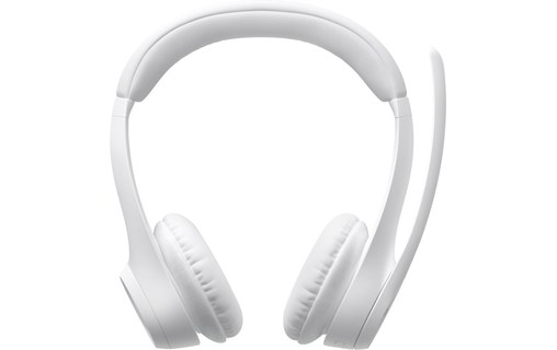 Micro-casque sans fil Logitech Zone 300, Blanc - Bluetooth