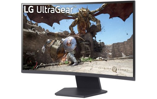Écran Gaming Incurvé 27" LG UltraGear 27GS60QC-B - 180 Hz