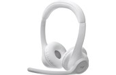 Micro-casque sans fil Logitech Zone 300, Blanc - Bluetooth