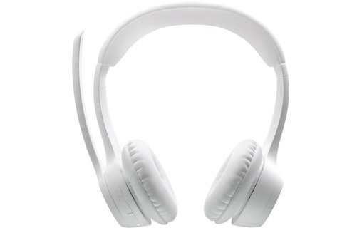 Micro-casque sans fil Logitech Zone 300, Blanc - Bluetooth