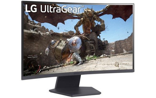 Écran Gaming Incurvé 27" LG UltraGear 27GS60QC-B - 180 Hz