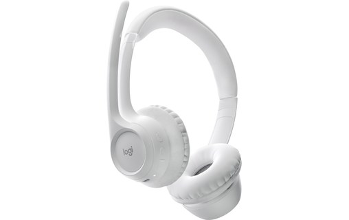 Micro-casque sans fil Logitech Zone 300, Blanc - Bluetooth