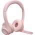 Micro-casque sans fil Logitech Zone 300, Rose - Bluetooth