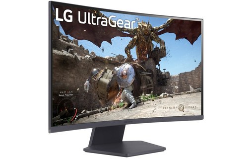 Écran Gaming Incurvé 27" LG UltraGear 27GS60QC-B - 180 Hz