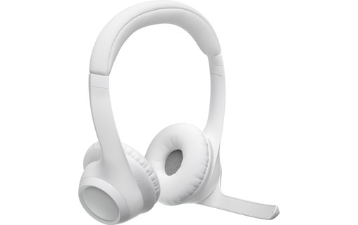 Micro-casque sans fil Logitech Zone 300, Blanc - Bluetooth