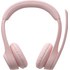 Micro-casque sans fil Logitech Zone 300, Rose - Bluetooth