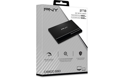 PNY CS900 2 To - SSD 2,5"