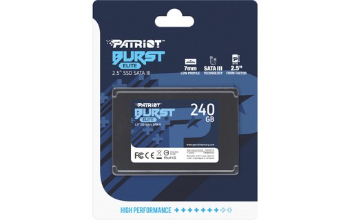 Patriot Memory Burst Elite 240 Go - SSD 2,5"