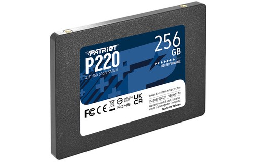 Patriot Memory P220 256 Go - SSD 2,5"
