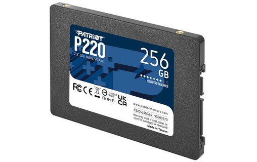 Patriot Memory P220 256 Go - SSD 2,5"
