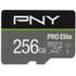 Carte microSDXC PNY PRO Elite 256 Go avec adaptateur SD, UHS-I