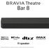 Barre de son Sony Bravia Theatre Bar 8 Noire - Dolby Atmos