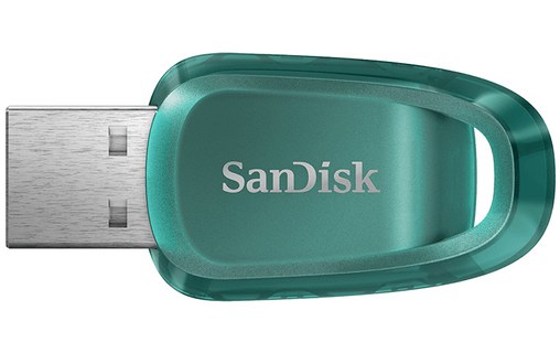 Clé USB SanDisk Ultra Eco 64 Go - Vert - USB 3.2