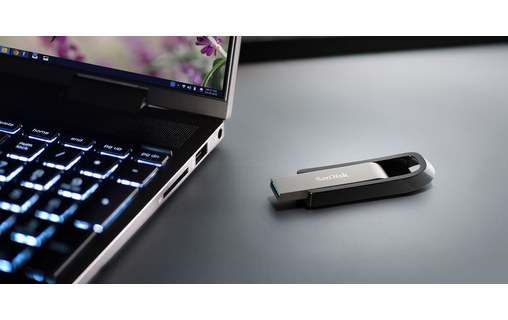 Clé USB SanDisk Extreme Go 256 Go - Métal - USB 3.2