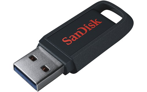 Clé USB SanDisk Ultra Trek 64 Go - Noir - USB 3.2
