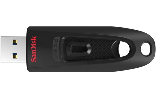 Clé USB SanDisk Ultra 256 Go - Noir - USB 3.2
