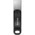 Clé Lightning et USB-A SanDisk iXpand 128 Go - Argent, Gris - USB 3.2