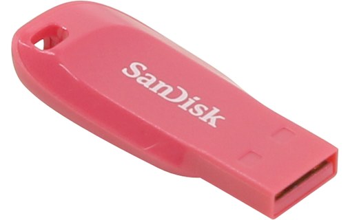 Clé USB SanDisk Cruzer Blade 32 Go - Rose - USB 2.0