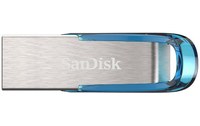 Clé USB SanDisk Ultra Flair 32 Go - Argent, Bleu - USB 3.2