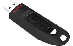 Clé USB SanDisk Ultra 64 Go - Rouge - USB 3.2