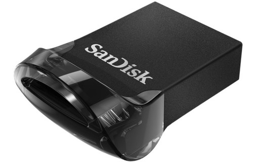 Clé USB SanDisk Ultra Fit 64 Go - Noir - USB 3.2