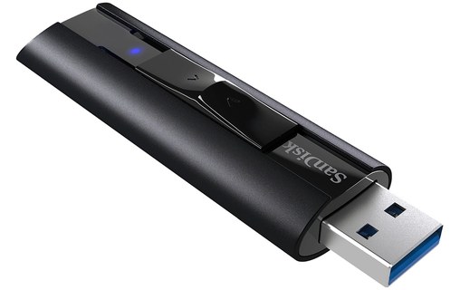 Clé USB SanDisk Extreme Pro 1 To - Noir - USB 3.2