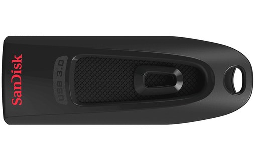 Clé USB SanDisk Ultra 64 Go - Rouge - USB 3.2