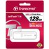 Clé USB Transcend JetFlash 730 128 Go - Blanc - USB 3.2
