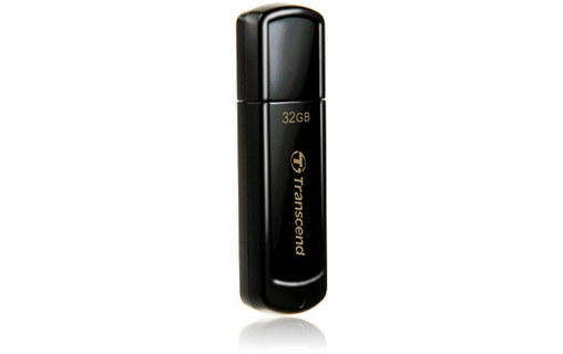 Clé USB Transcend JetFlash 350 32 Go - Noir - USB 2.0