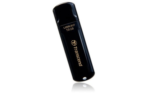 Clé USB Transcend JetFlash 700 16 Go - Noir - USB 3.2