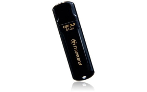 Clé USB Transcend JetFlash 700 64 Go - Noir - USB 3.2