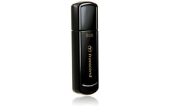 Clé USB Transcend JetFlash 350 8 Go - Noir - USB 2.0
