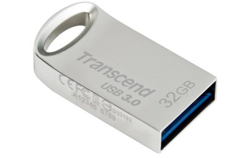 Clé USB Transcend JetFlash 710 32 Go - Argent - USB 3.2