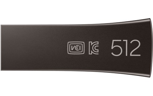 Clé USB Samsung Bar Plus 512 Go - Titan Gray - USB 3.2