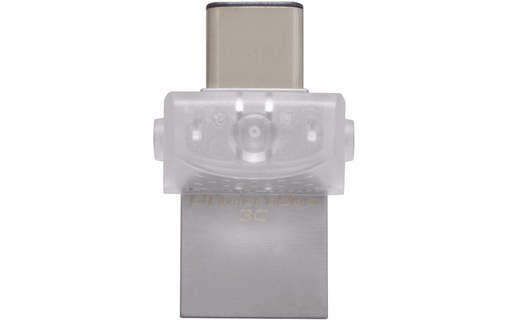 Clé USB-C et USB-A Kingston DataTraveler microDuo 3C 64 Go - Noir - USB 3.2