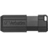 Clé USB Verbatim PinStripe 128 Go - Noir - USB 2.0
