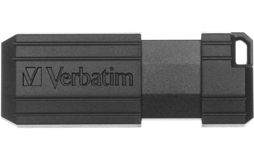 Clé USB Verbatim PinStripe 128 Go - Noir - USB 2.0