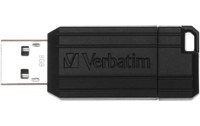 Clé USB Verbatim PinStripe 8 Go - Noir - USB 2.0