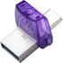 Clé USB-C & USB-A Kingston DataTraveler microDuo 3C G3 64 Go - Violet - USB 3.2