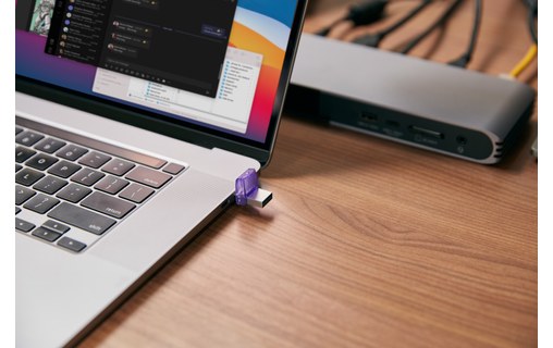 Clé USB-C & USB-A Kingston DataTraveler microDuo 3C G3 64 Go - Violet - USB 3.2