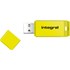 Clé USB Integral Neon 16 Go - Jaune - USB 2.0