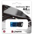 Clé USB-C Kingston DataTraveler 80 M 64 Go - Bleu, Noir - USB 3.2
