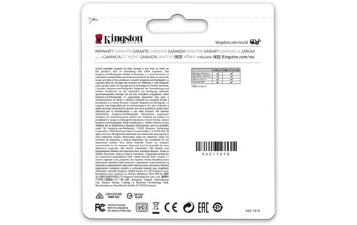 Clé USB Kingston DataTraveler Micro 128 Go - Argent - USB 3.2