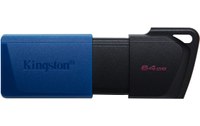 Clé USB Kingston DataTraveler Exodia M 64 Go - Bleu, Noir - USB 3.2