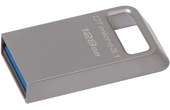 Clé USB Kingston DataTraveler Micro 128 Go - Métal - USB 3.2