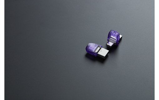 Clé USB-C & USB-A Kingston DataTraveler microDuo 3C G3 256 Go - Violet - USB 3.2