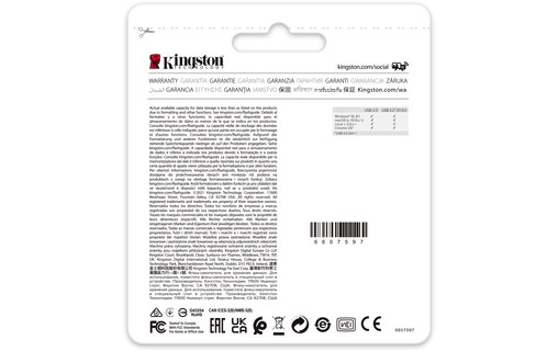 Clé USB Kingston DataTraveler Exodia M 64 Go - Bleu, Noir - USB 3.2